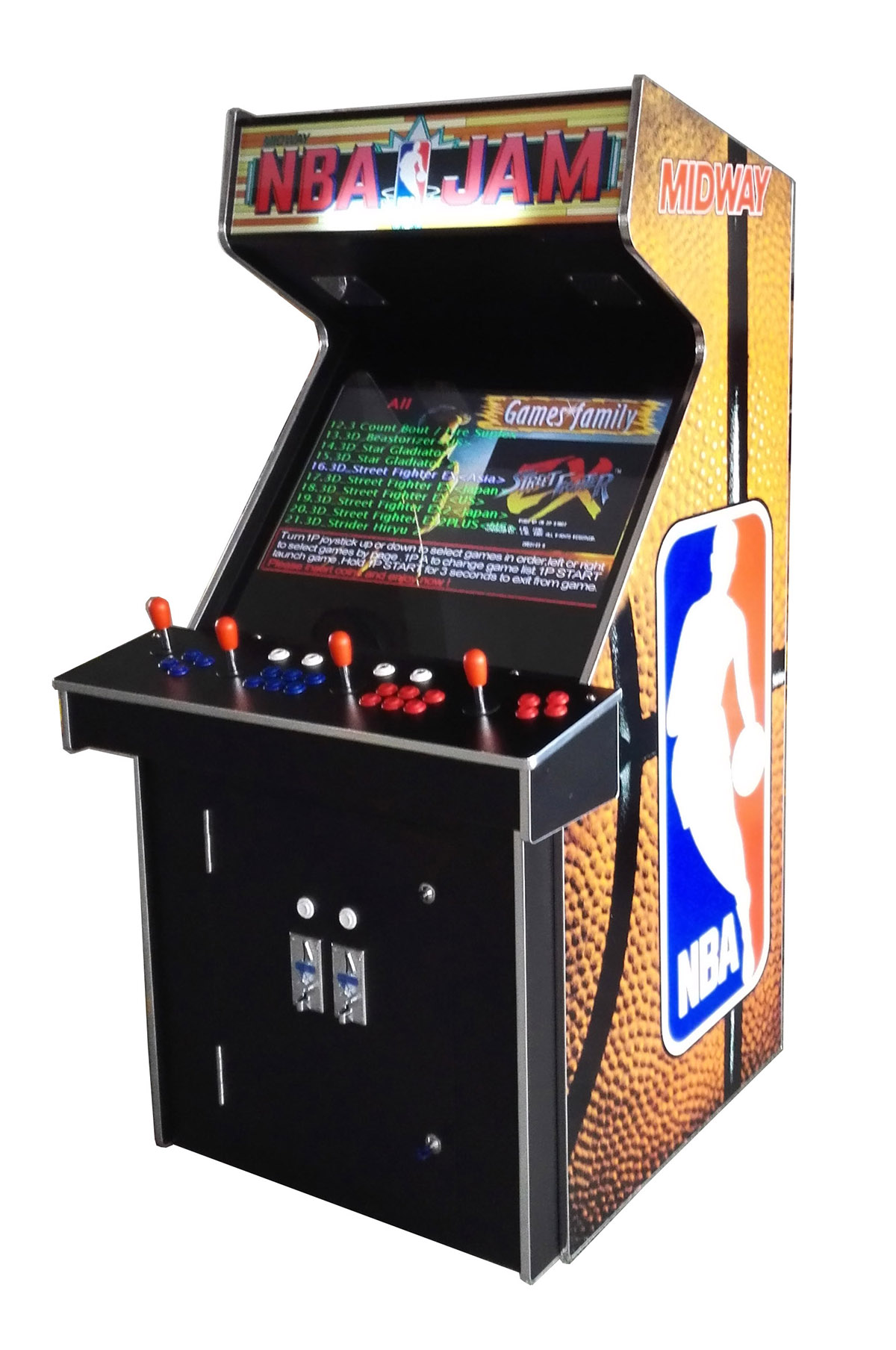 Arcade Rewind 3500 Game Upright Arcade Machine With Nba Jam