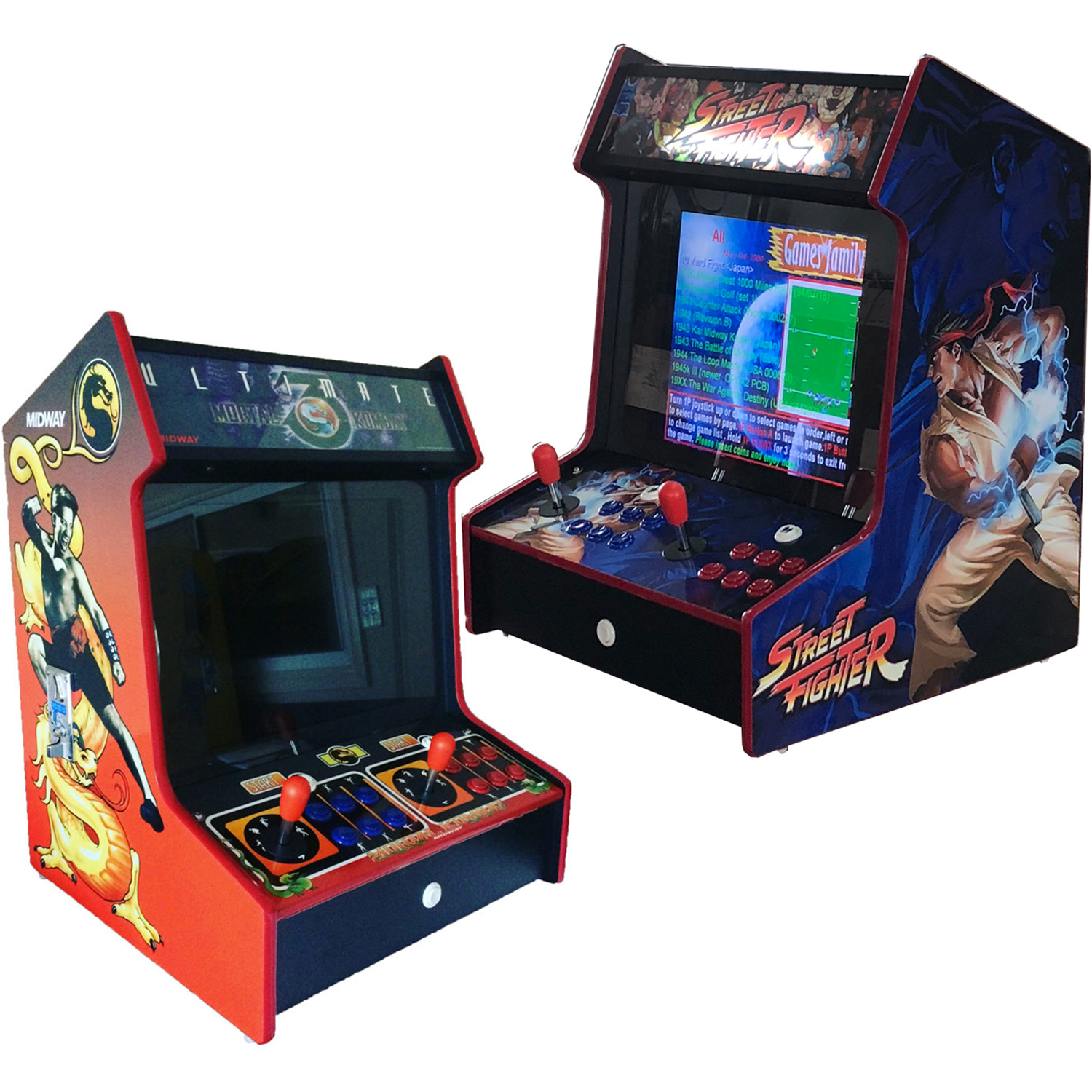 Arcade Rewind 3500 Game Bar Top Arcade Machine With 19 Screen
