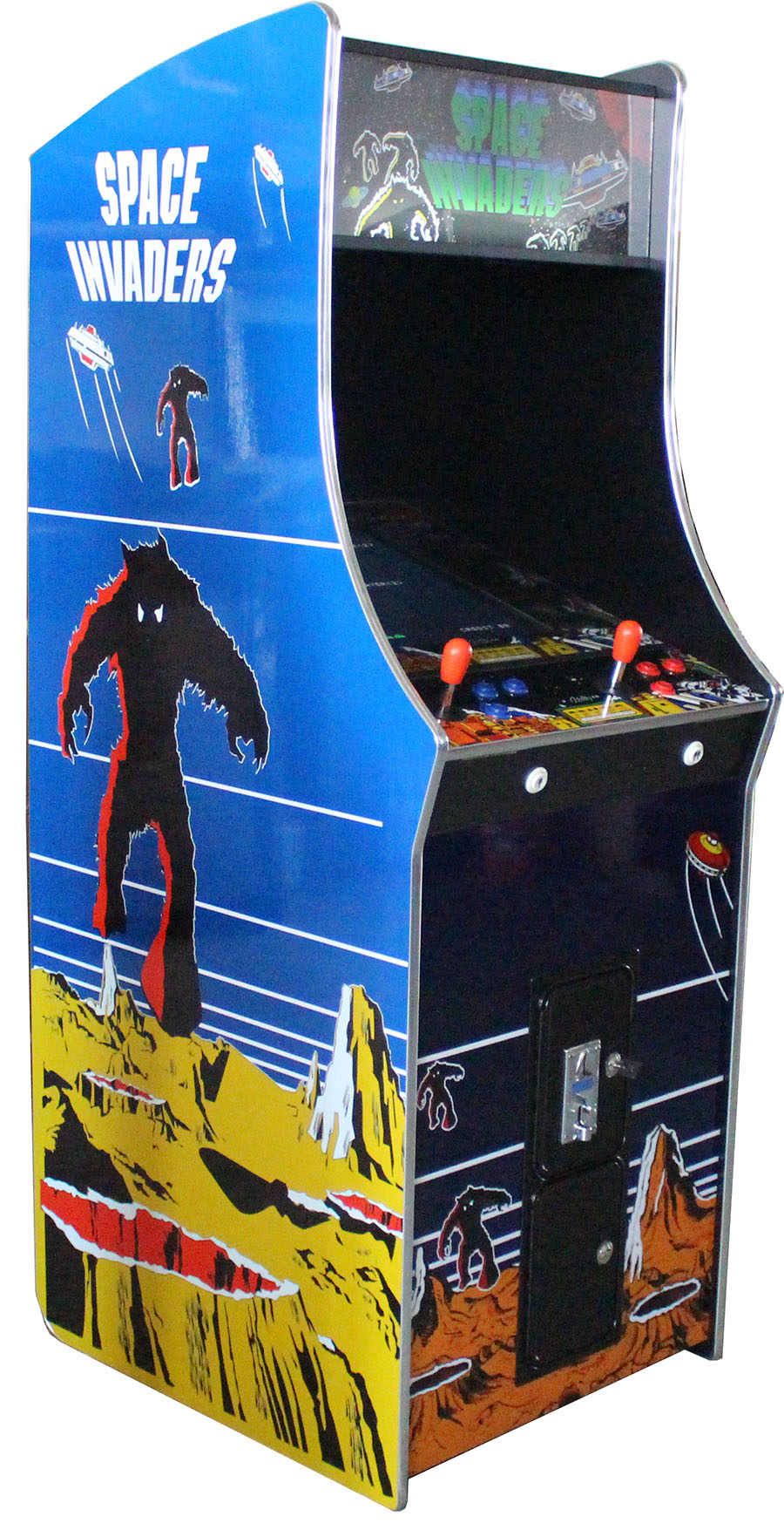 Arcade Rewind 60 Game Upright Arcade Machine Space Invaders