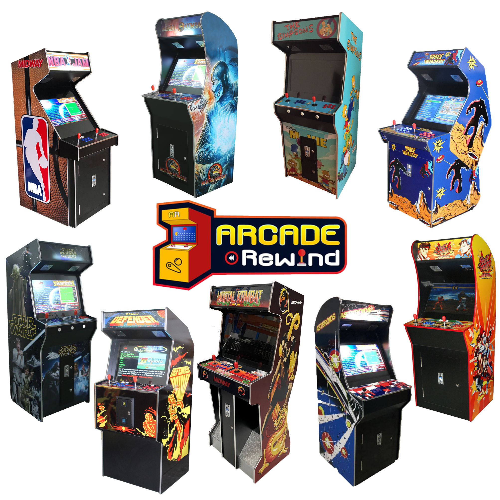 Arcade Rewind 4700 Game Upright Arcade Machines 