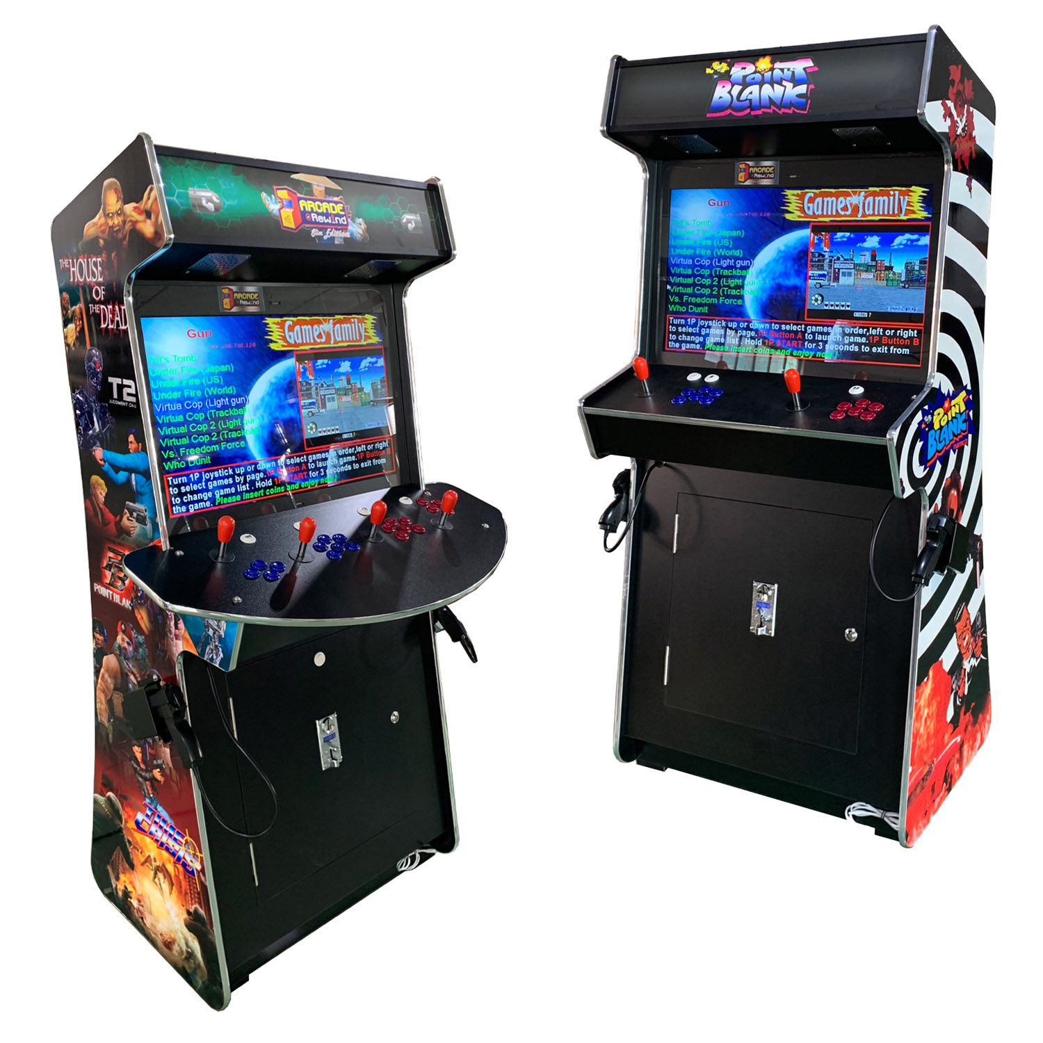 Arcade Rewind Upright Shooter Arcade Machines